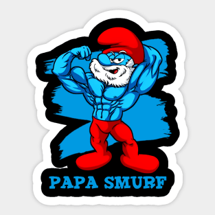 papa smurf Sticker